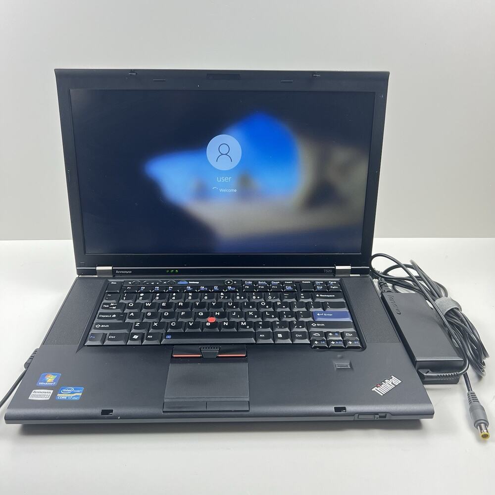 Lenovo ThinkPad T520 Intel i7-2640M 8GB 320GB HDD Win 10 w/ Charger|ELP76, READ